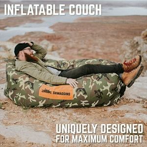 NWT Inflatable chair couch Chillbo Shwaggins